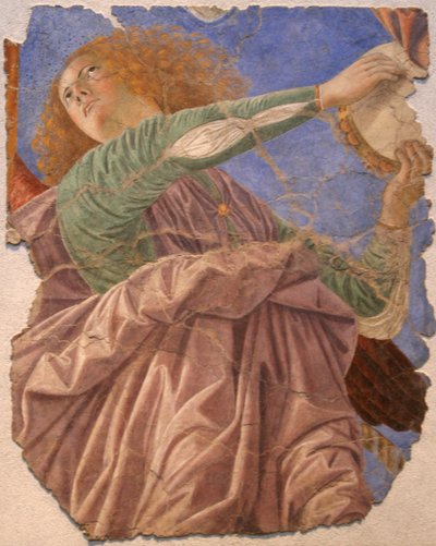 Frame Drum Player by Melozzo da Forli